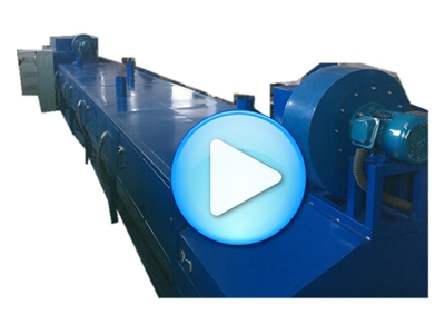 鞋大底全自動(dòng)植絨流水線視頻