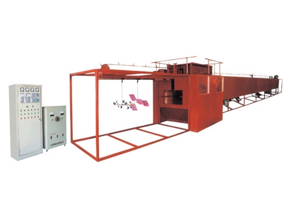 首飾盒全自動(dòng)植絨流水線